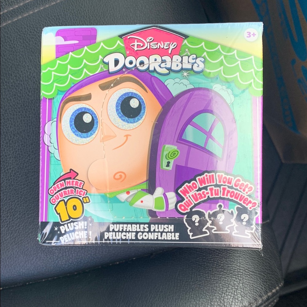 Disney Doorables Puffables Plush Toy - Purple